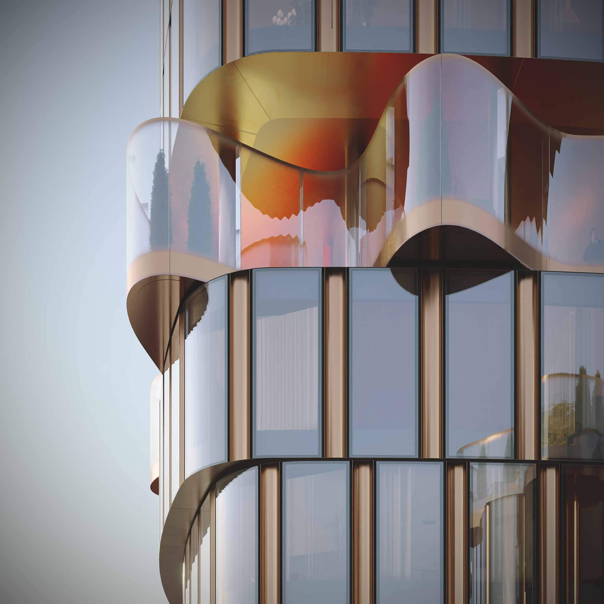 Архитектура ЖК «Энигмия»